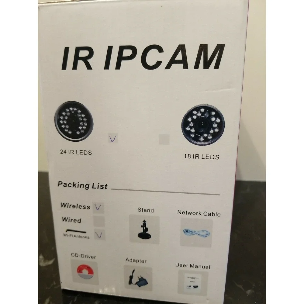 Foscam Model VNT6656G6A40 IR IP Wireless Network Camera